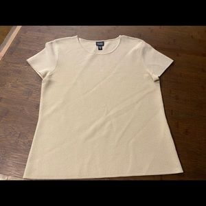 Eileen Fisher Short Sleeve Italian Yarn